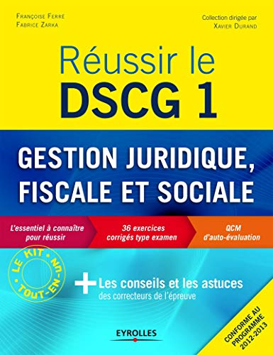 Stock image for Russir le DSCG 1 : Gestion juridique, fiscale et sociale for sale by medimops