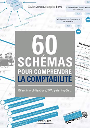 Stock image for 60 Schmas Pour Comprendre La Comptabilit : Bilan, Immobilisations, Tva, Paie, Impts. for sale by RECYCLIVRE