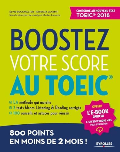 Stock image for boostez votre score au TOEIC ; 800 points en moins de 2 mois (3e dition) for sale by Chapitre.com : livres et presse ancienne