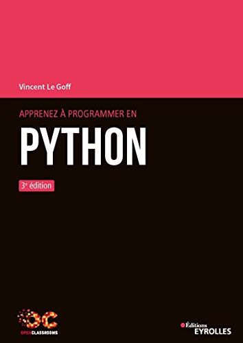 Beispielbild fr apprenez A Programmer en Python zum Verkauf von BookHolders