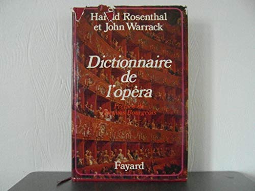 Beispielbild fr Dictionnaire de l'opera zum Verkauf von Ammareal