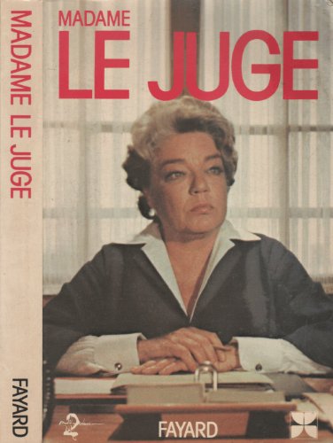 Imagen de archivo de Madame le juge a la venta por Librairie Th  la page