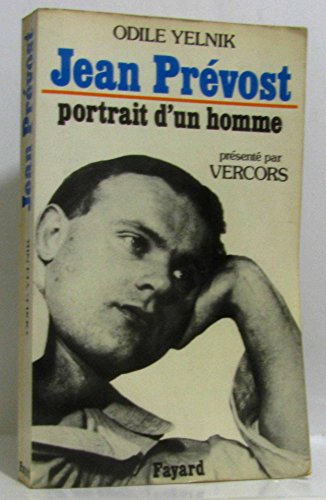 9782213006208: Jean Prvost : Portrait d'un homme