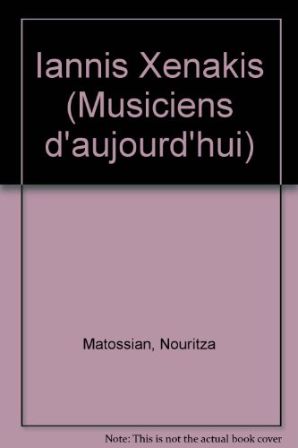 9782213010366: Iannis Xenakis