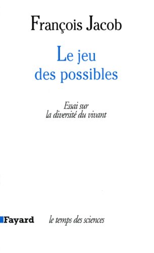 Beispielbild fr Le Jeu des possibles : Essai sur la diversit du vivant zum Verkauf von Ammareal