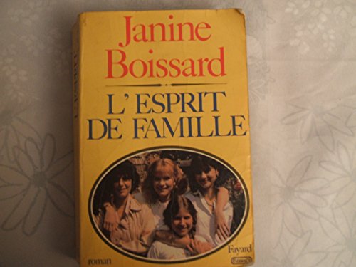 9782213011929: L'esprit de famille