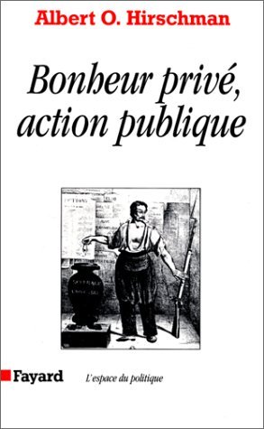 Imagen de archivo de Bonheur priv, action publique a la venta por medimops
