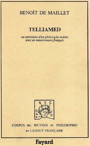 9782213015057: Telliamed (1755) (Corpus des Oeuvres de Philosophie en langue franaise) (French Edition)