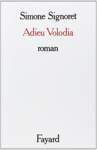 Stock image for Adieu Volodia: Roman (French Edition) for sale by Better World Books: West