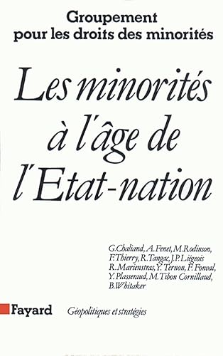 9782213016566: Les minorits  l'ge de l'Etat-nation