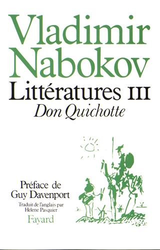 Beispielbild fr Littratures, tome 3 : Don Quichotte zum Verkauf von medimops