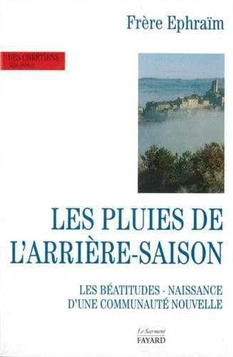 Stock image for Les Pluies de l'arri re-saison for sale by ThriftBooks-Dallas