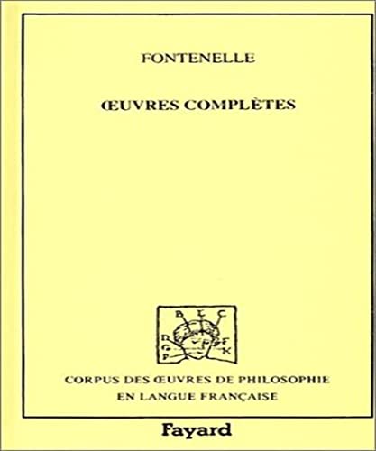 OEuvres complètes / Fontenelle. 3. OEuvres complètes