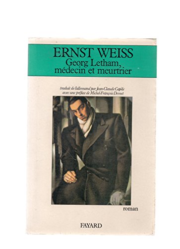 Georg Letham, mÃ©decin et meurtrier (9782213023625) by Weiss, Ernst