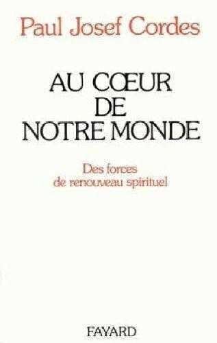 Stock image for Au coeur de notre monde for sale by Librairie Th  la page