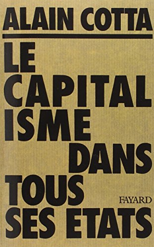 Beispielbild fr Le capitalisme dans tous ses tats zum Verkauf von medimops