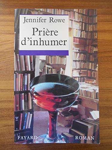Stock image for Pri re d'inhumer for sale by WorldofBooks