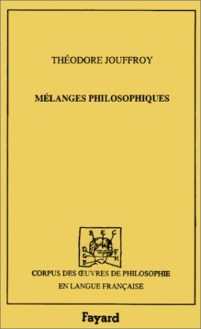 Mélanges philosophiques