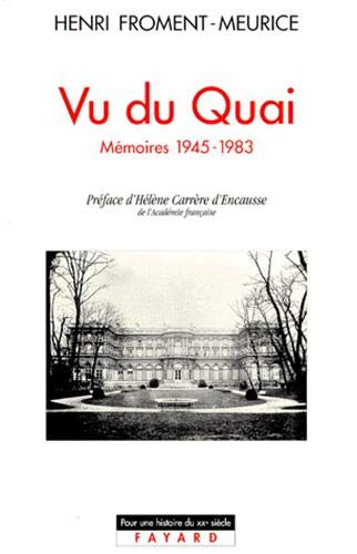Beispielbild fr Vu Du Quai (1945-1983) zum Verkauf von RECYCLIVRE