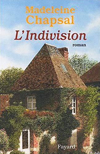 L'indivision (9782213603964) by Chapsal, Madeleine