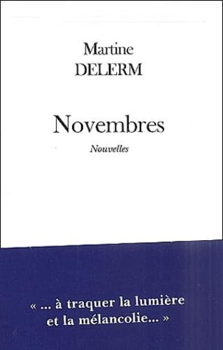 Beispielbild fr Novembres zum Verkauf von Ammareal