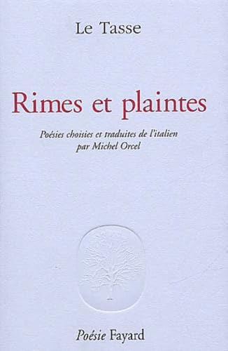 Imagen de archivo de Rimes et plaintes a la venta por Ammareal