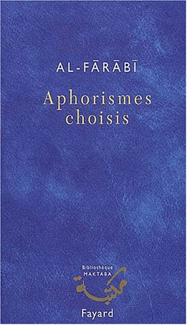 Imagen de archivo de Aphorismes choisis a la venta por Librairie l'Aspidistra