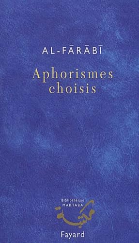 Stock image for Aphorismes choisis for sale by Librairie l'Aspidistra
