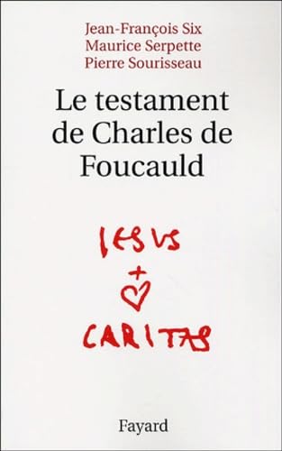 Stock image for Le testament de Charles de Foucauld for sale by Ammareal