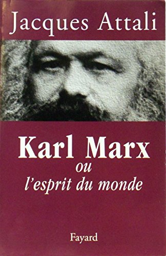 Imagen de archivo de Karl Marx: ou l'esprit du monde a la venta por WorldofBooks