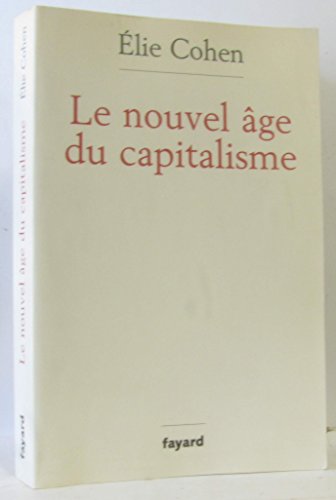 Le nouvel âge du capitalisme