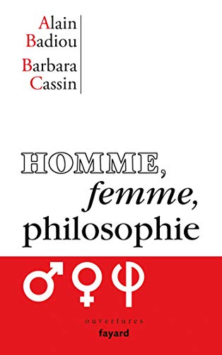 Beispielbild fr Homme, femme, philosophie zum Verkauf von Gallix