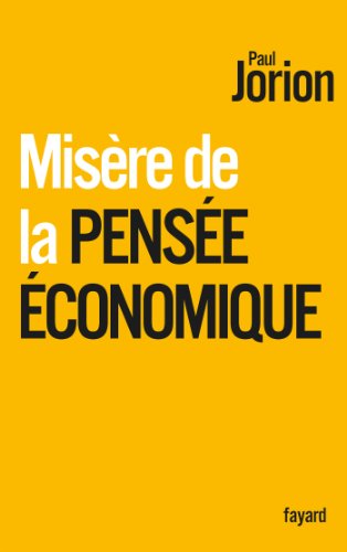 Beispielbild fr Misre de la pense conomique zum Verkauf von Ammareal