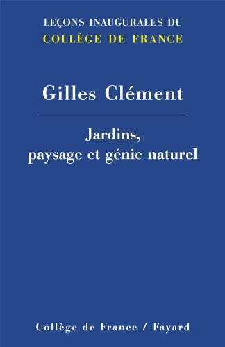 Stock image for Jardins, paysage et gnie naturel for sale by Ammareal