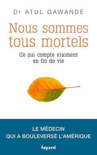 9782213687070: Nous sommes tous mortels