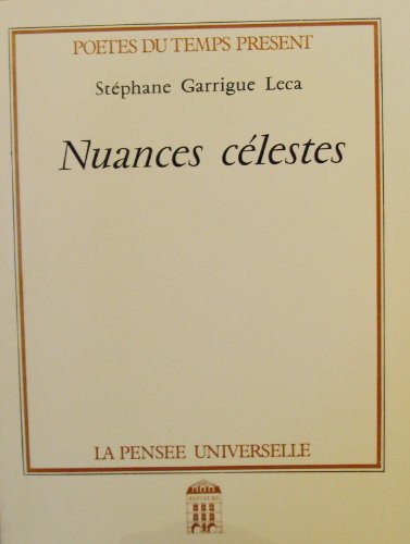 Beispielbild fr Nuances clestes zum Verkauf von Librairie Th  la page