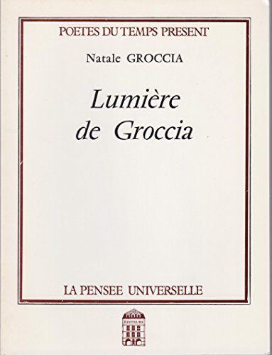 Stock image for Lumire de Groccia for sale by Ammareal