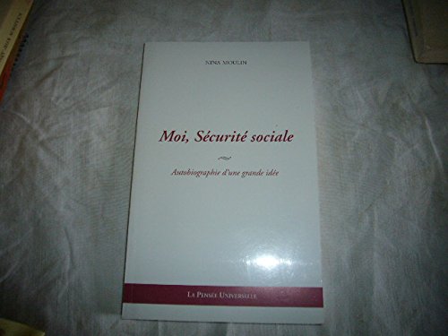 Beispielbild fr Moi, scurit sociale zum Verkauf von Librairie Th  la page