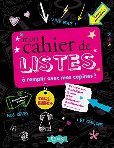 9782215049104: Mon cahier de listes:  remplir avec ses copines !