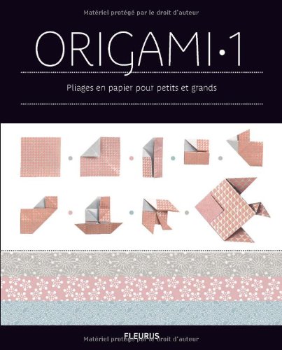 Beispielbild fr Origami, tome 1 : Pliages en papier pour petits et grands zum Verkauf von medimops