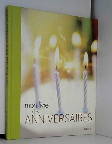 Stock image for Mon livre des Anniversaires for sale by Ammareal
