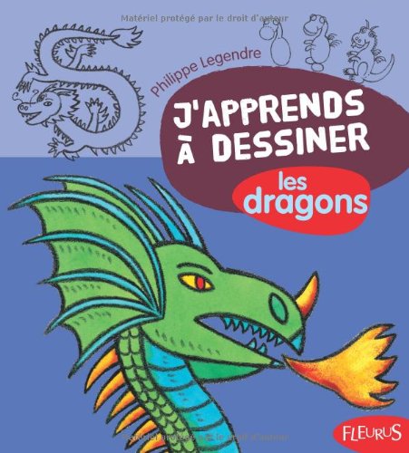 Beispielbild fr J'apprends  dessiner Les dragons zum Verkauf von Ammareal