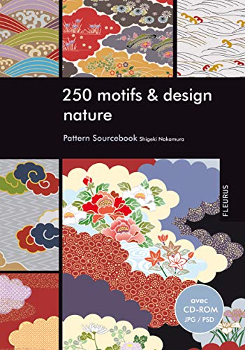 Beispielbild fr 250 motifs et design nature (+CD-ROM) zum Verkauf von medimops