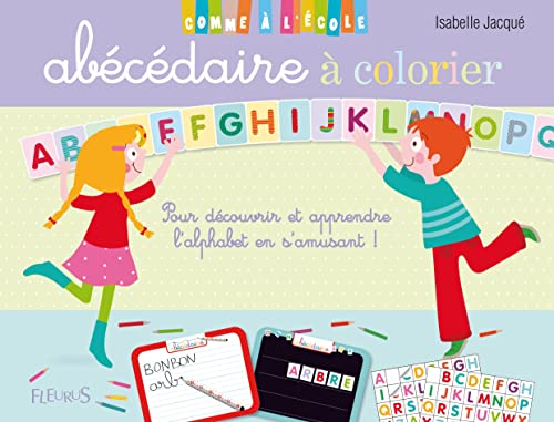 9782215111627: Abcdaire  colorier: Pour dcouvrir et apprendre l'alphabet en s'amusant ! (MA JOLIE PAPETERIE)