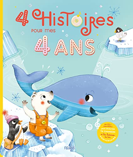 Beispielbild fr 4 histoires pour mes 4 ans (+ CD) [Coffret produits] Amiot, Karine-Marie; Renaud, Claire et Richermo, Marie-Ange zum Verkauf von BIBLIO-NET