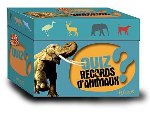 Beispielbild fr Quiz records animaux zum Verkauf von medimops