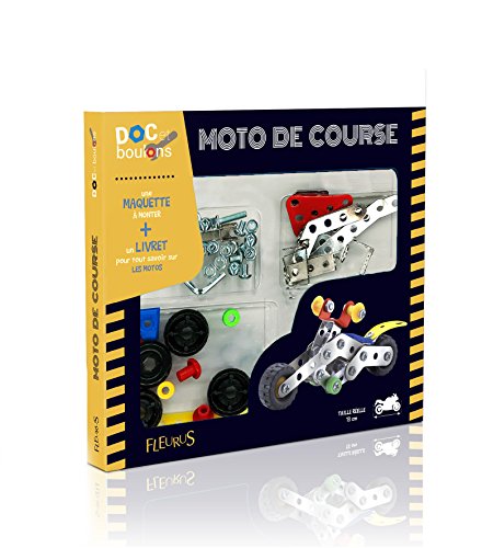 9782215155294: Moto de course: Une maquette  monter et un livret pour tout savoir sur les motos (DOC & BOULONS)