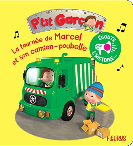 Stock image for La tourne de Marcel et son camion poubelle for sale by Ammareal