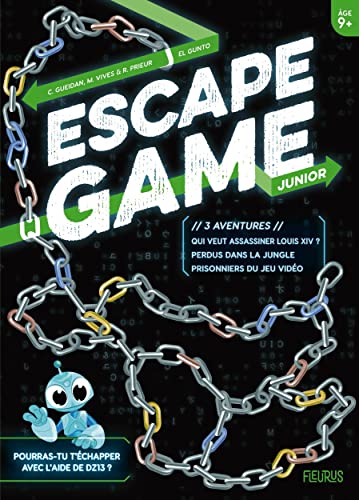 Beispielbild fr Escape Game Junior - 3 aventures (Perdus dans la jungle - Prisonniers du jeu vido - Qui veut assass zum Verkauf von GF Books, Inc.