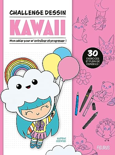 Beispielbild fr Challenge dessin - Kawaii: Mon cahier pour m'entraner et progresser ! zum Verkauf von medimops